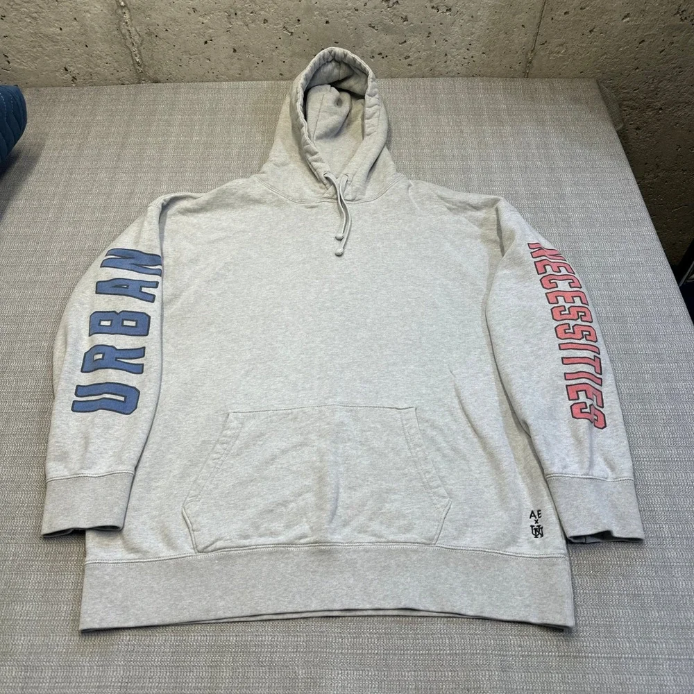 American Eagle‎ x UN Grey Hoodie XLT Urban Necessities Streetwear Collab